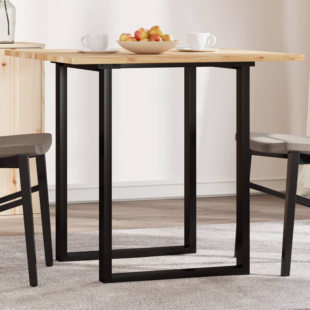 Tischplatte Quadratisch 80x80x2 Cm Massivholz Akazie