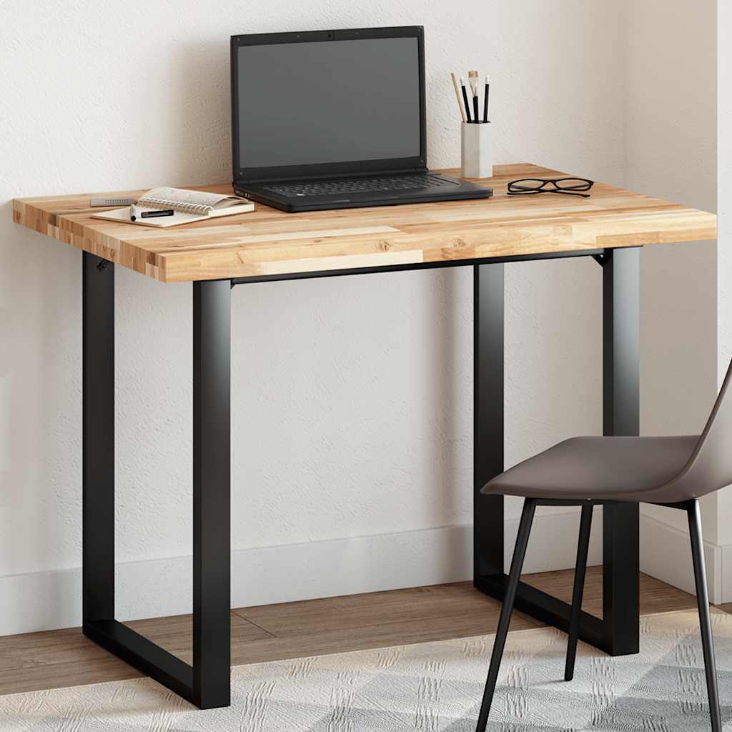 Tischplatte Rechteckig 100x70x4 Cm Massivholz Akazie