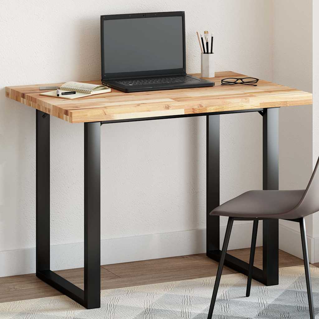 Tischplatte Rechteckig 80x70x4 Cm Massivholz Akazie
