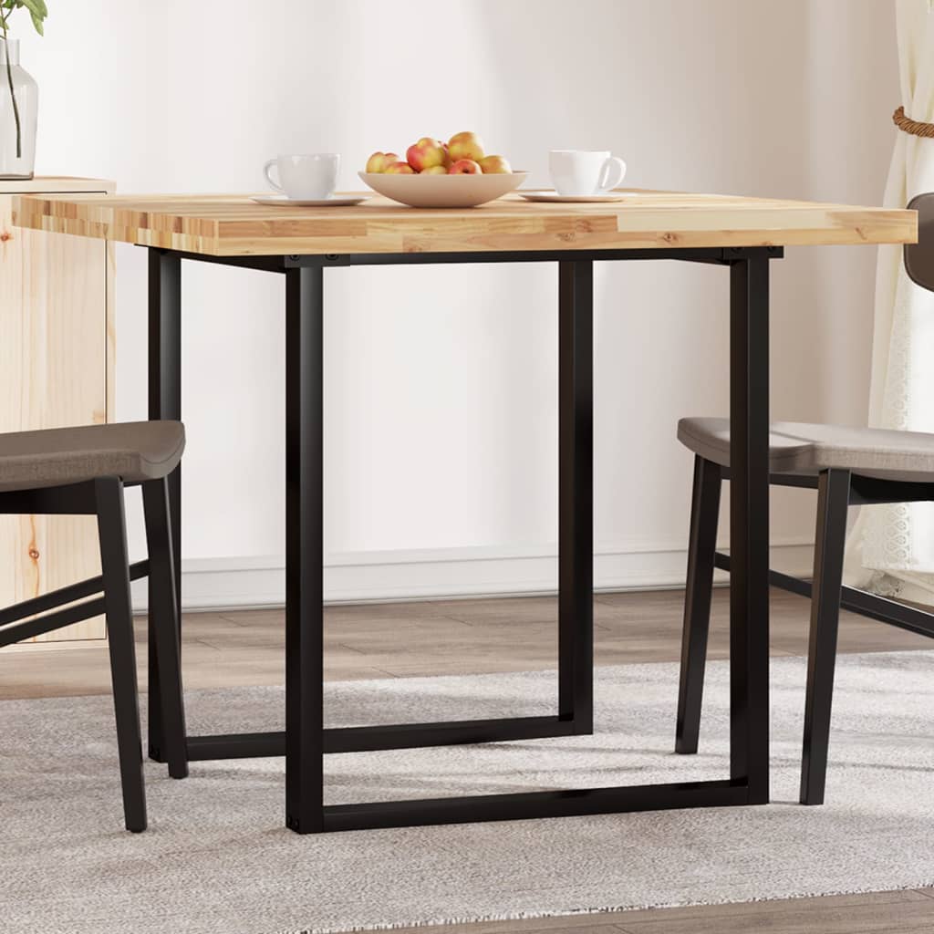 Tischplatte Quadratisch 90x90x4 Cm Massivholz Akazie