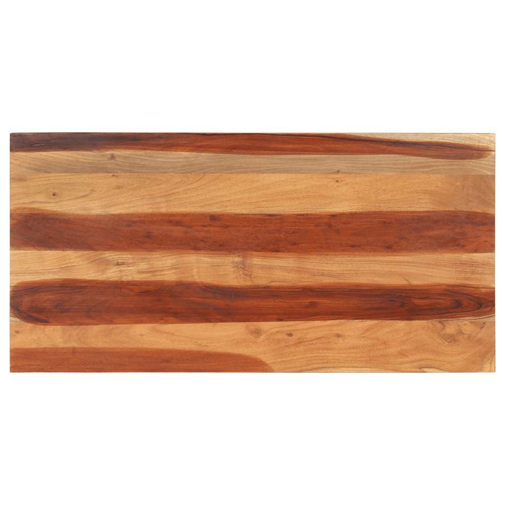 Tischplatte 120x60x(2,5-2,7) Cm Massivholz Palisander