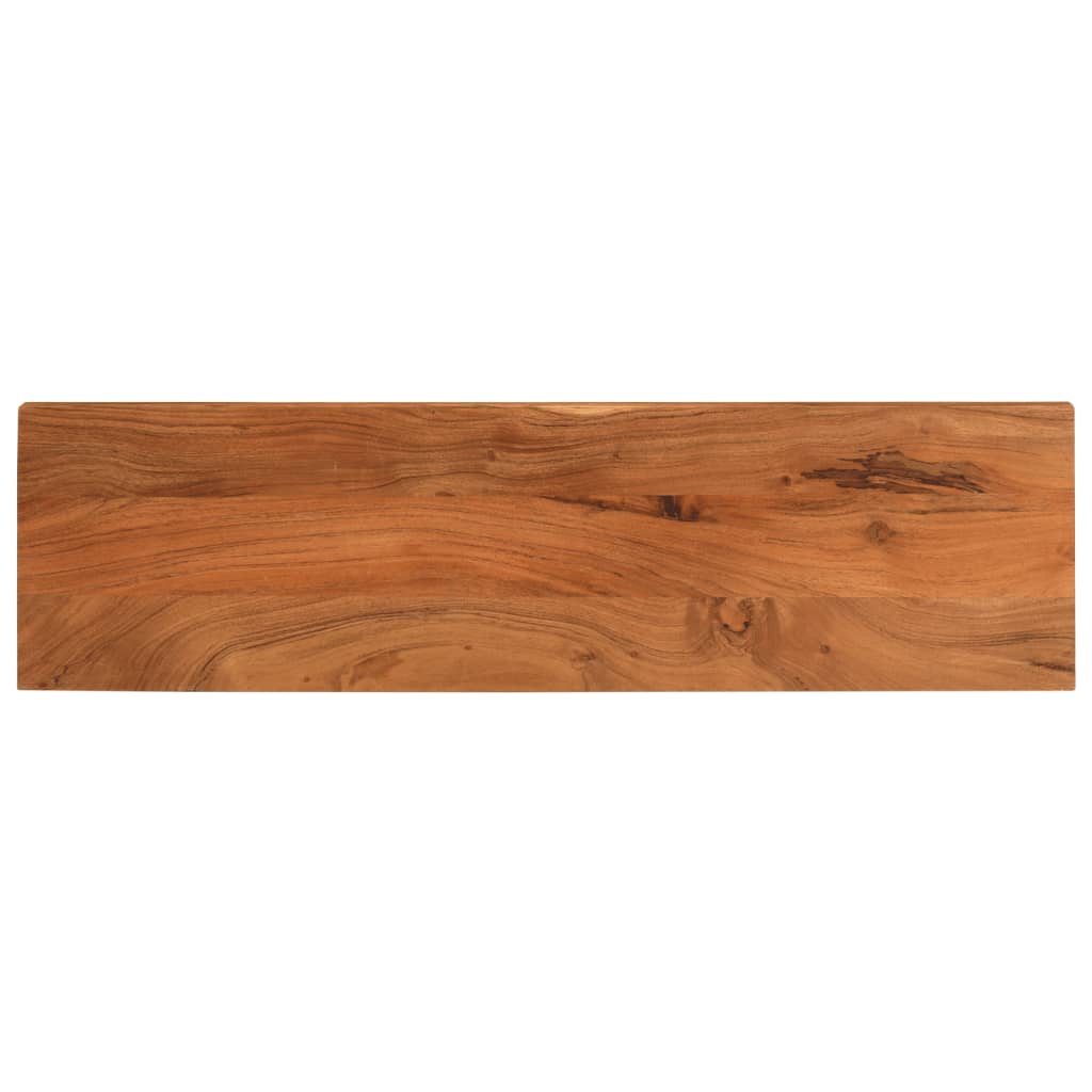 Tischplatte 110x20x3,8 Cm Rechteckig Massivholz Akazie