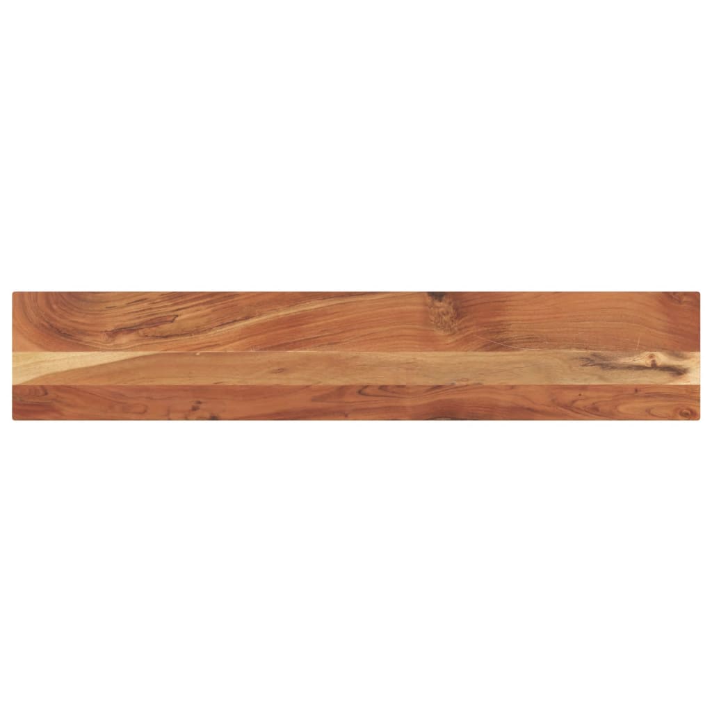 Tischplatte 140x20x3,8 Cm Rechteckig Massivholz Akazie