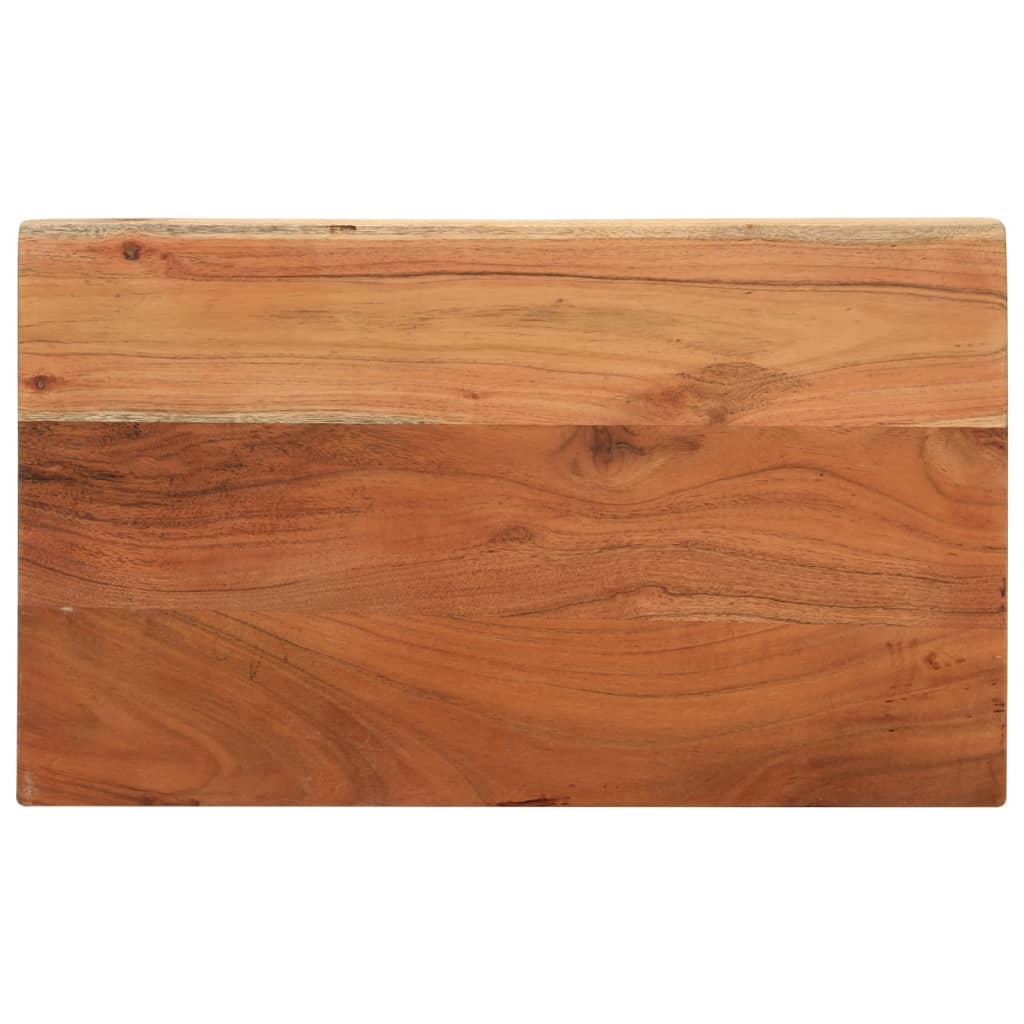 Tischplatte 50x40x3,8 Cm Rechteckig Massivholz Akazie