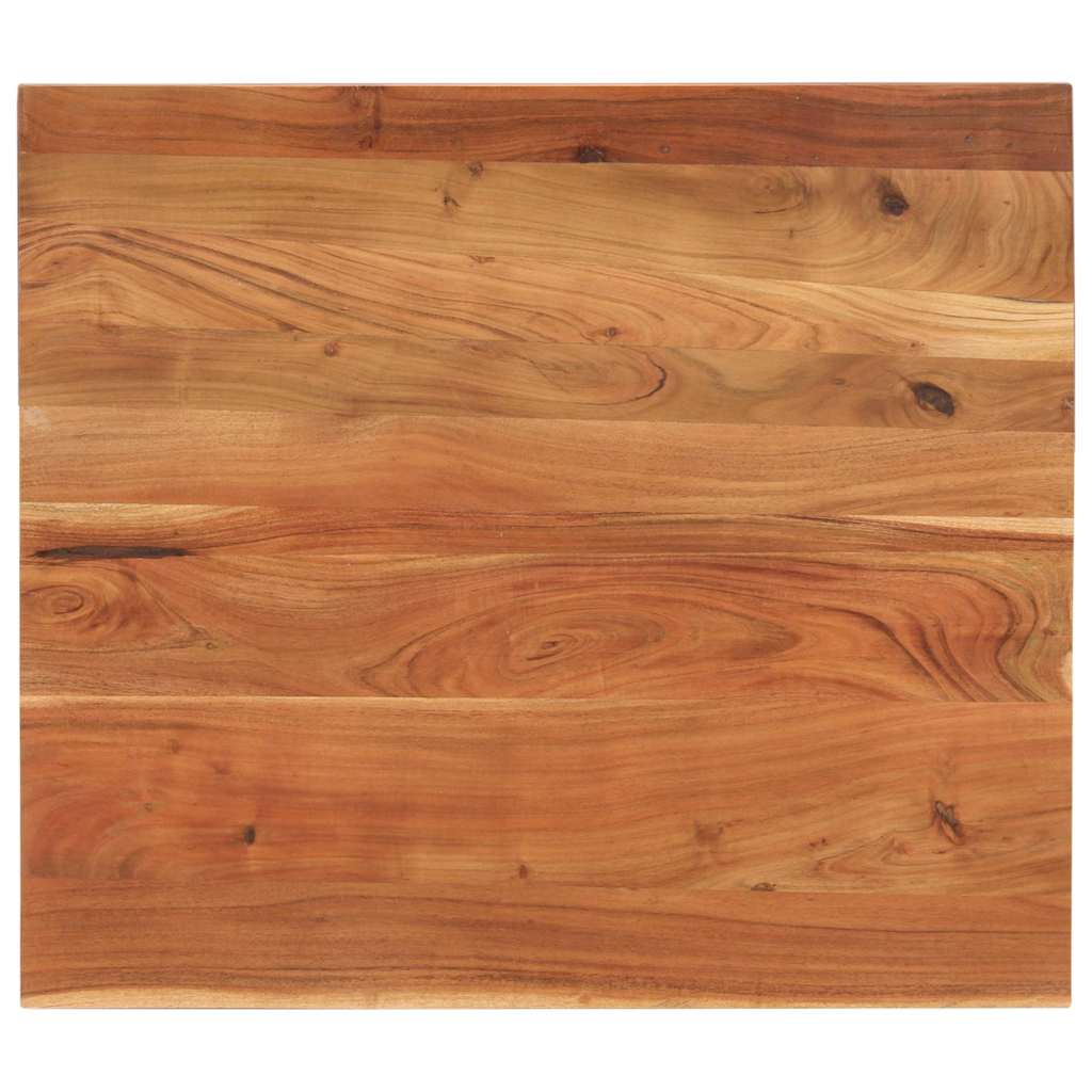Tischplatte 90x80x2,5 Cm Rechteckig Massivholz Akazie