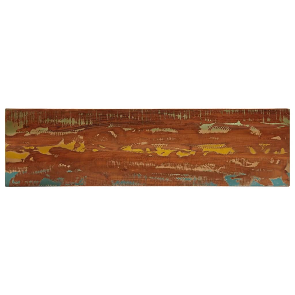 Tischplatte 120x30x3,8 Cm Rechteckig Altholz Massiv