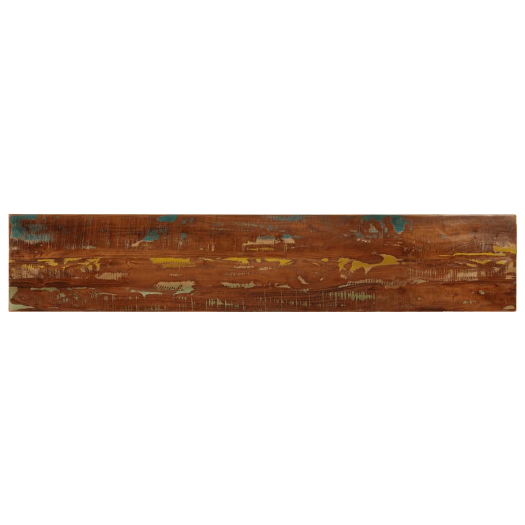 Tischplatte 140x40x2,5 Cm Rechteckig Altholz Massiv