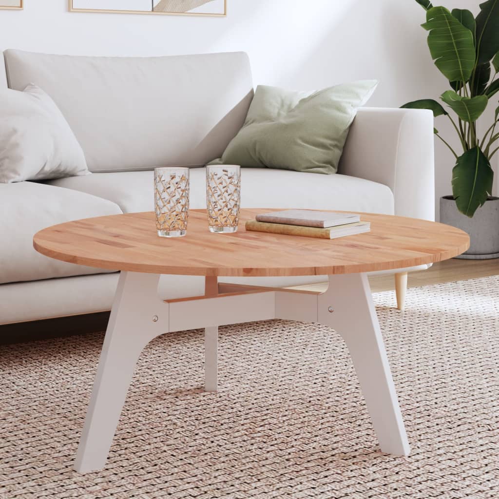 Tischplatte Ø90x1,5 Cm Rund Massivholz Buche