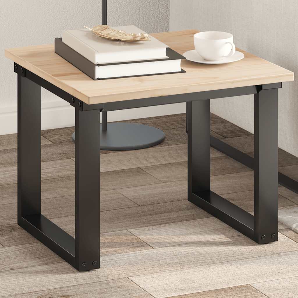 Tischplatte 50x50x1,7 Cm Quadratisch Massivholz Kiefer