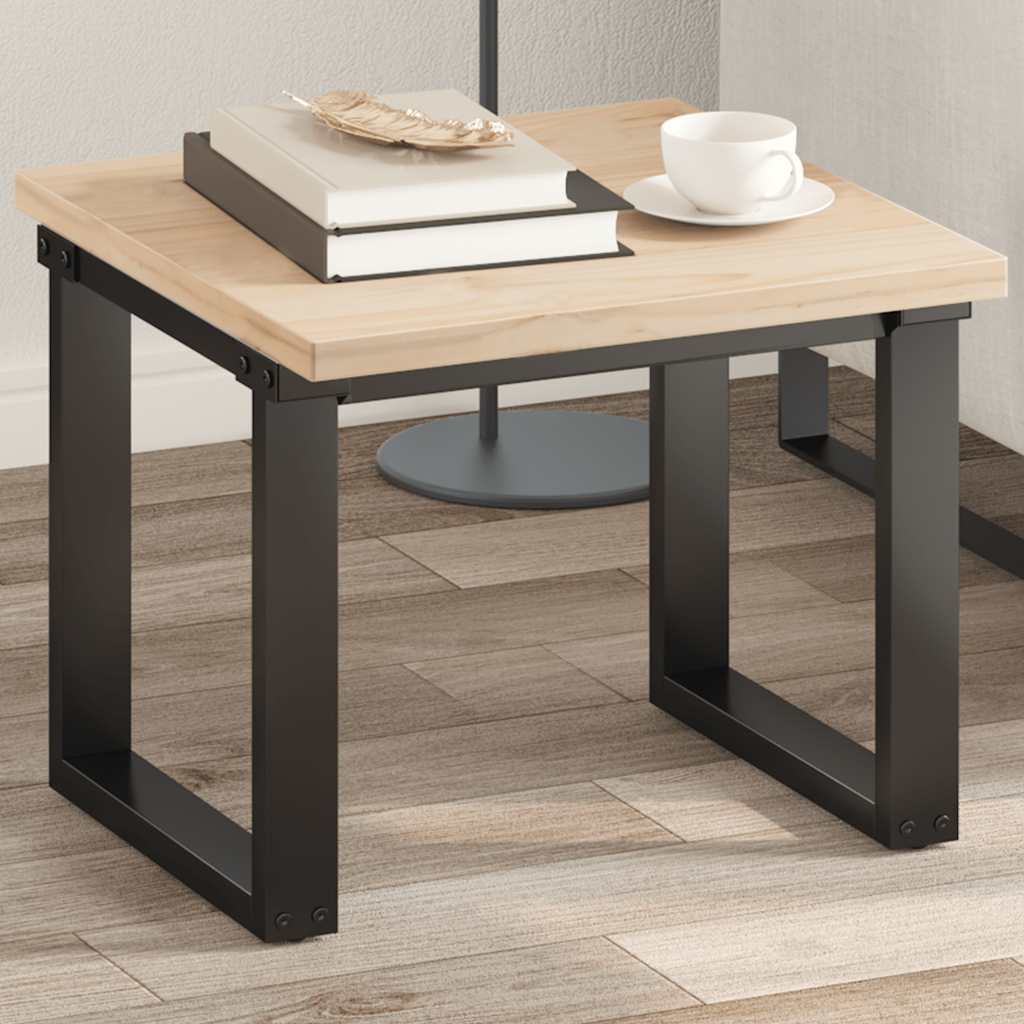 Tischplatte 50x50x2,5 Cm Quadratisch Massivholz Kiefer