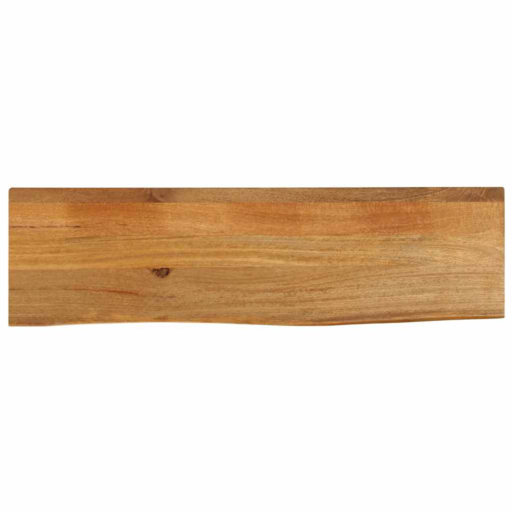 Tischplatte Mit Baumkante 120x20x3,8 Cm Massivholz Mango