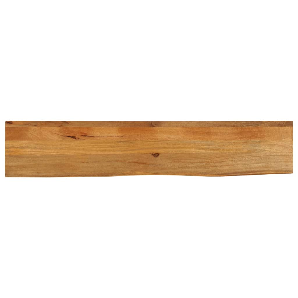 Tischplatte Mit Baumkante 160x40x2,5 Cm Massivholz Mango