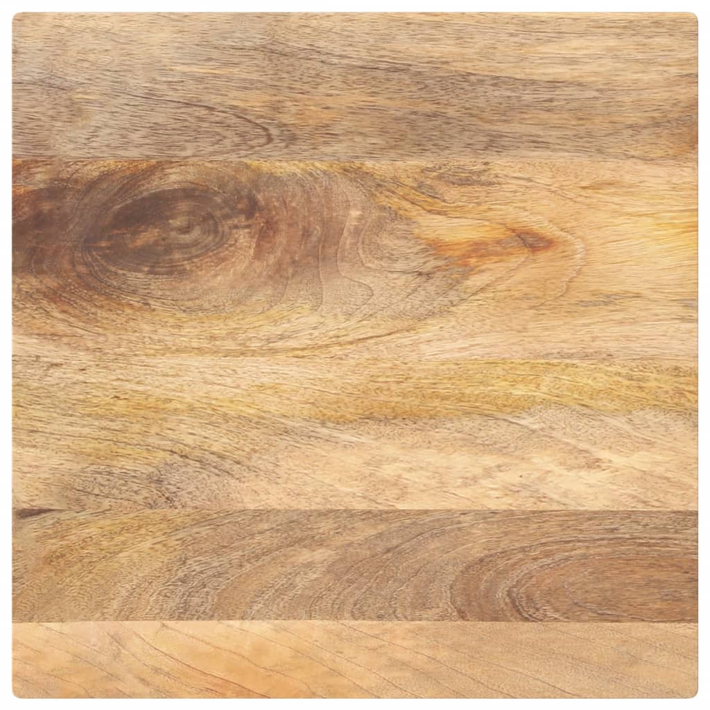 Tischplatte 40x40x2,5 Cm Quadratisch Massivholz Mango