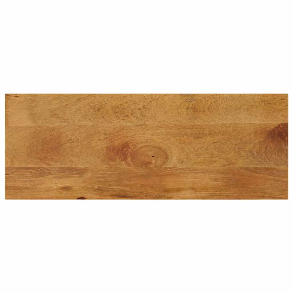 Tischplatte 70x40x2,5 Cm Rechteckig Massivholz Mango