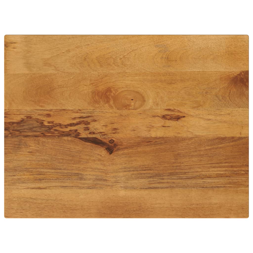 Tischplatte 80x60x3,8 Cm Rechteckig Massivholz Mango
