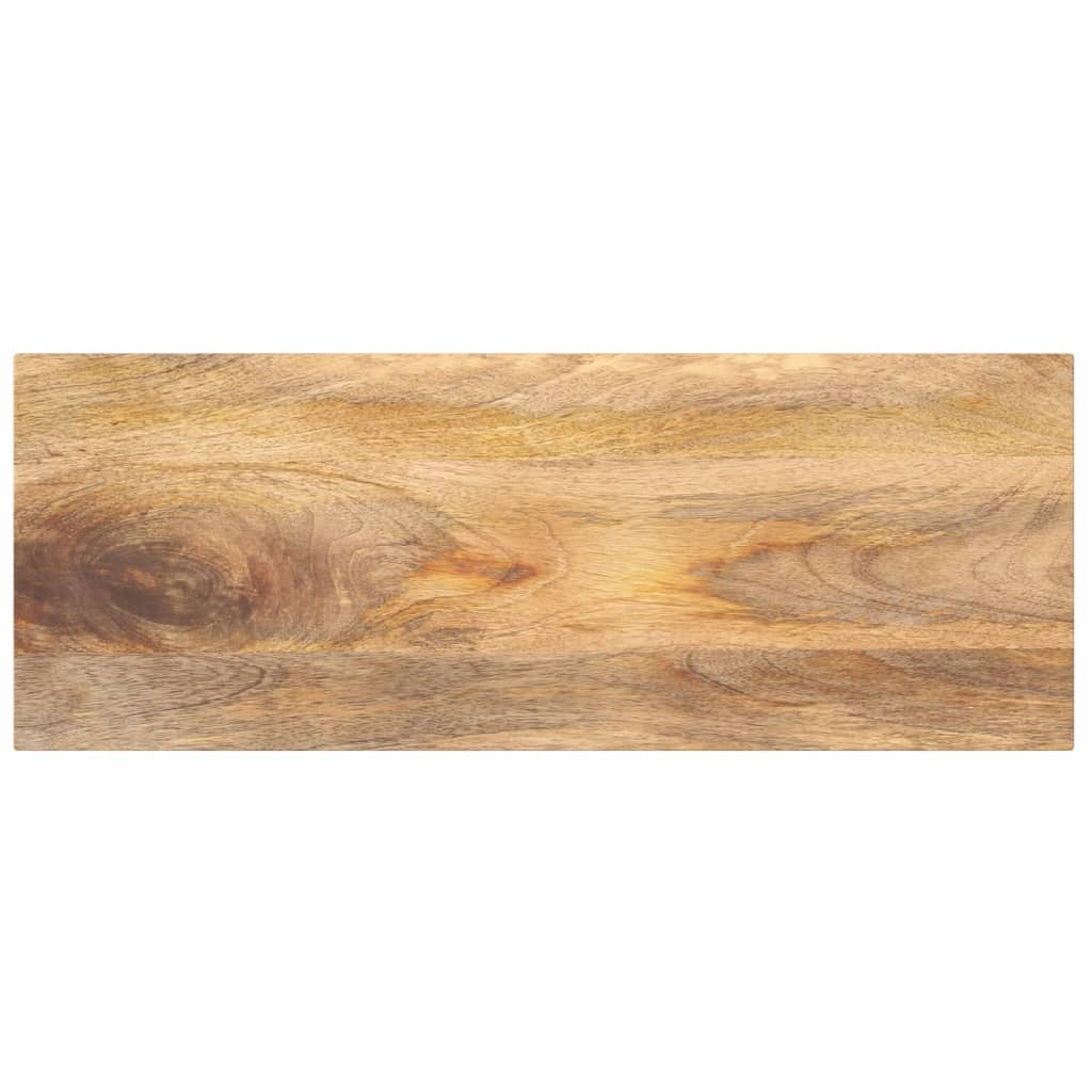 Tischplatte 90x20x3,8 Cm Rechteckig Massivholz Mango