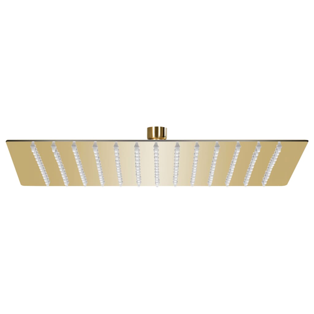 Regenbrause Edelstahl 30x30 Cm Quadrat Golden