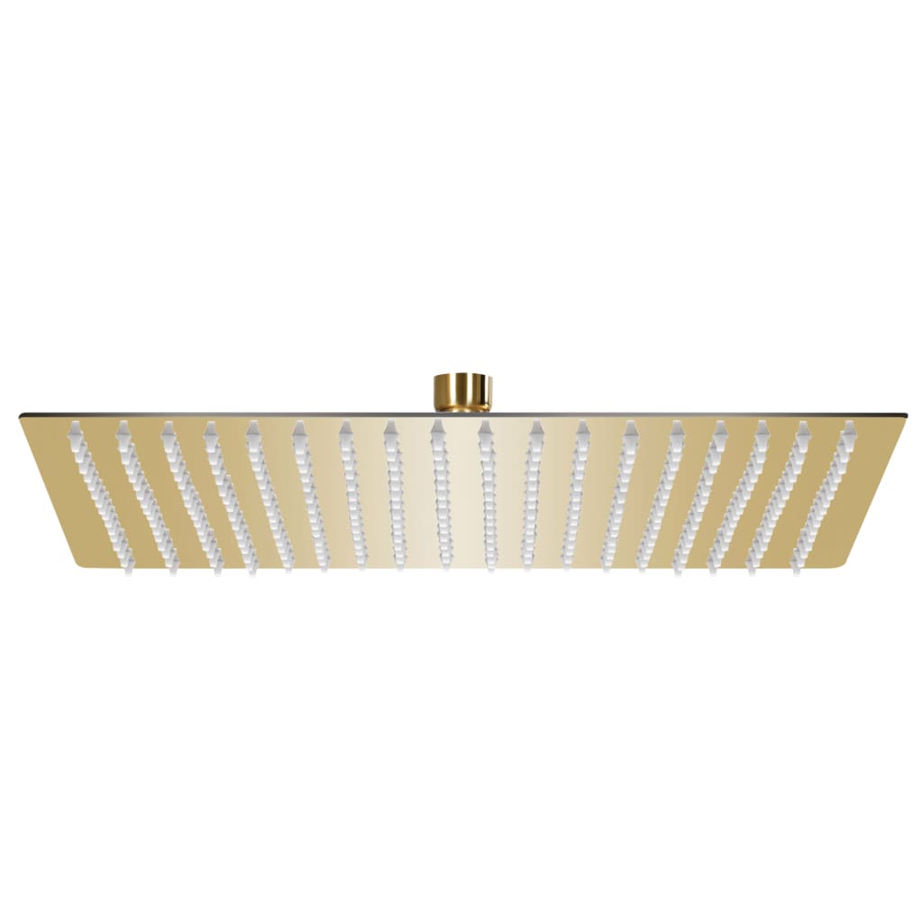 Regenbrause Edelstahl 50x50 Cm Quadrat Golden