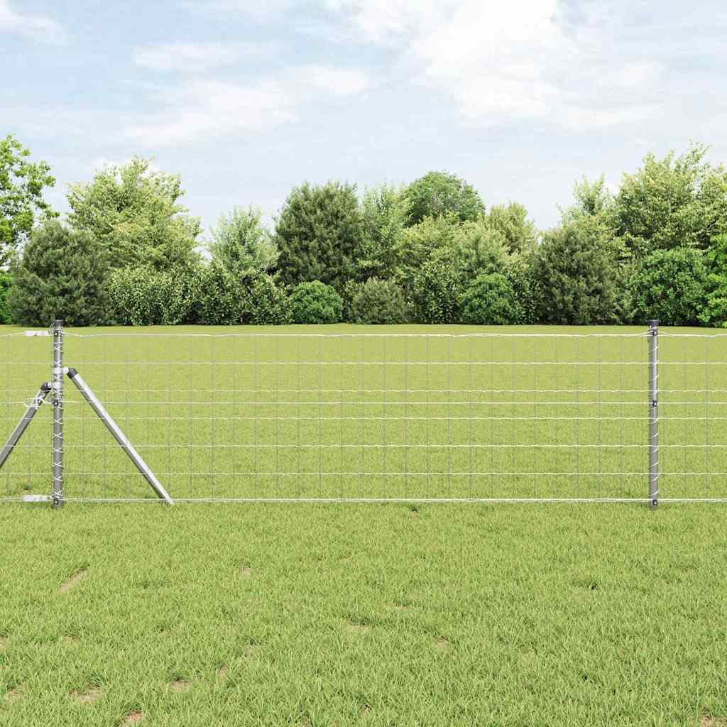 Eurozaun Silber 0,4 X 25 M Feuerverzinktes Eisen