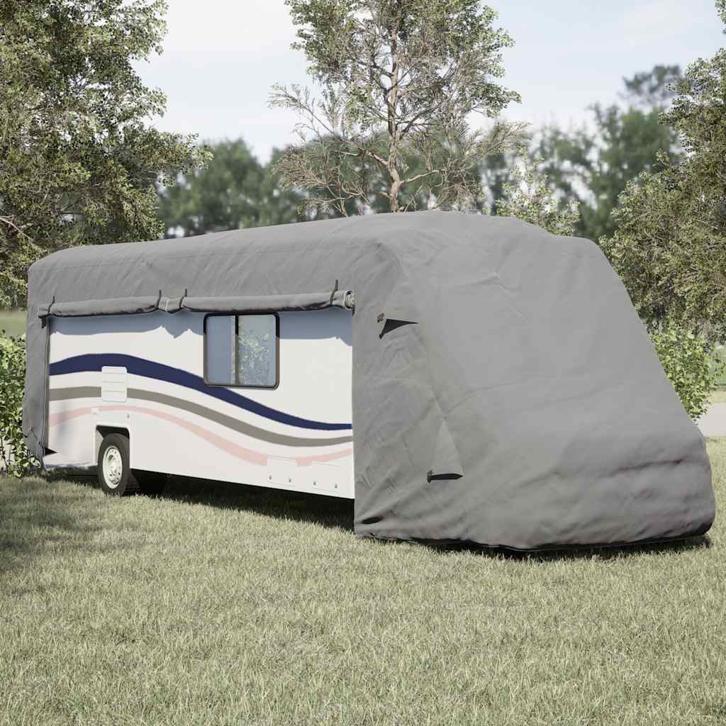 Schutzhülle Für Wohnmobil Grau 870x235x275 Cm Vliesstoff