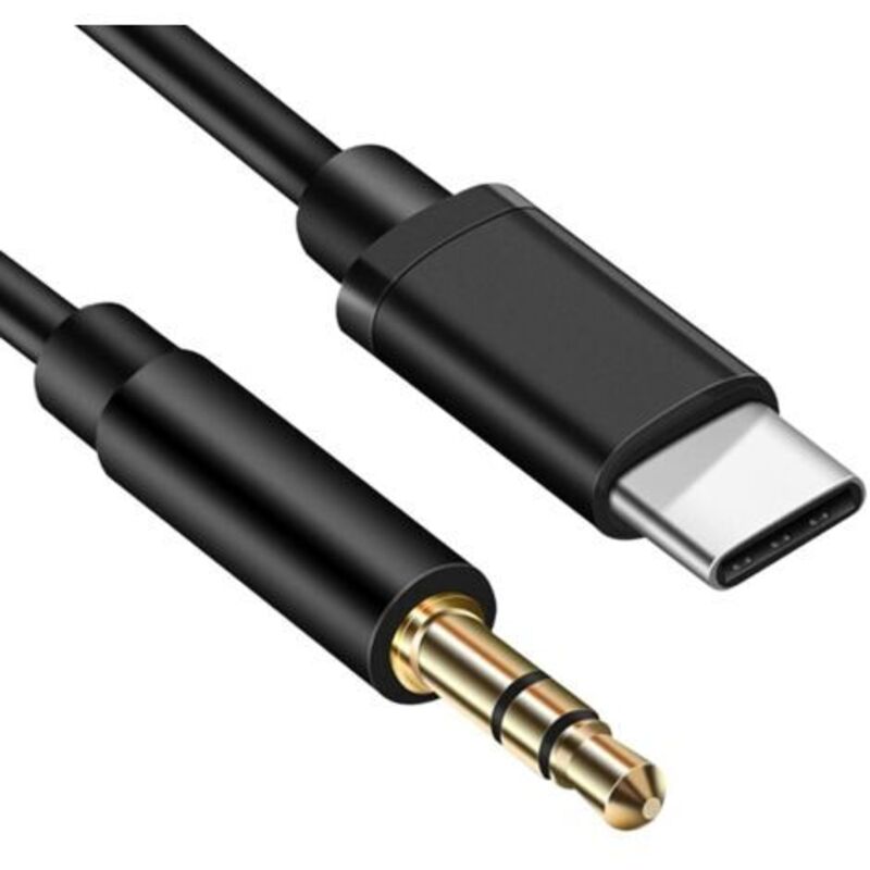 1 M Usb-c-auf-3,5-mm-klinkenkabel, Usb-c-auf-aux-klinkenkabel, Kopfhöreradapterkabel, Aux-kabel Für Autoradios