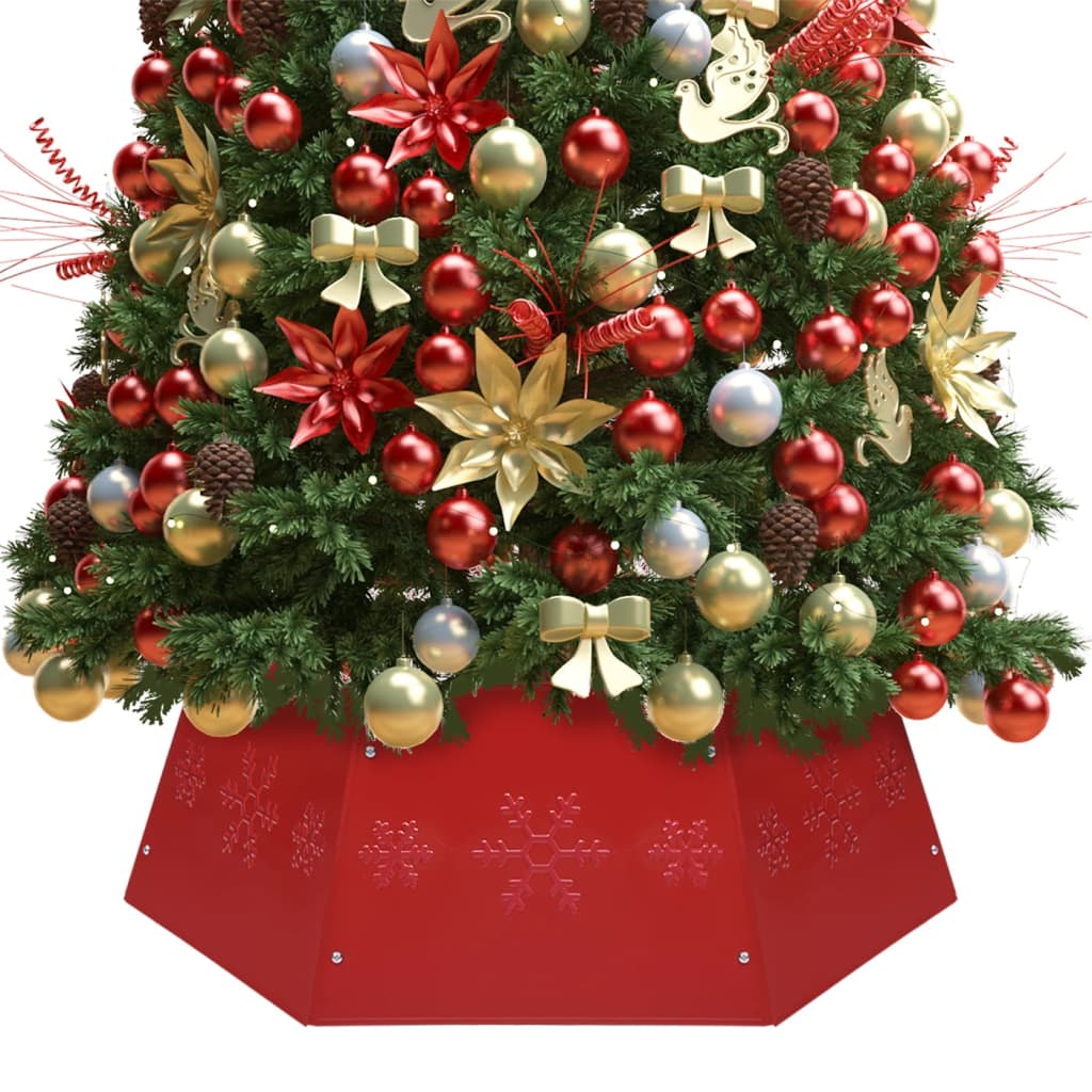 Weihnachtsbaumrock Rot Ø68x25 Cm
