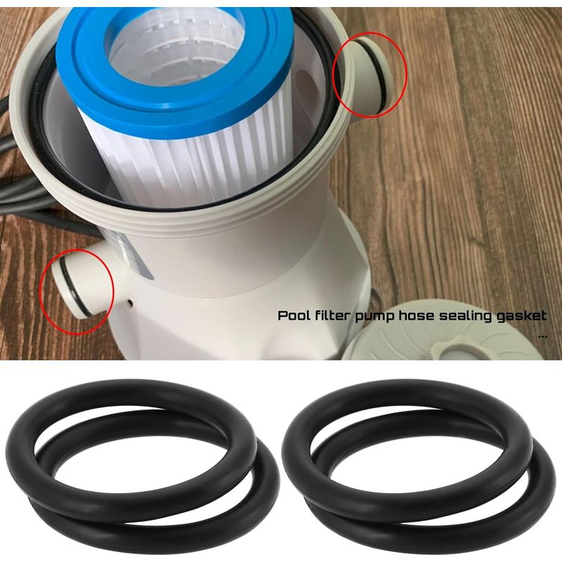 10 Stück O-ring-dichtung Für Poolfiltrationspumpenschläuche Aus Gummi, Außendurchmesser 32 Mm, Dicke 3,5 Mm, Kompatibel Mit Bestway-schlauchanschlüssen