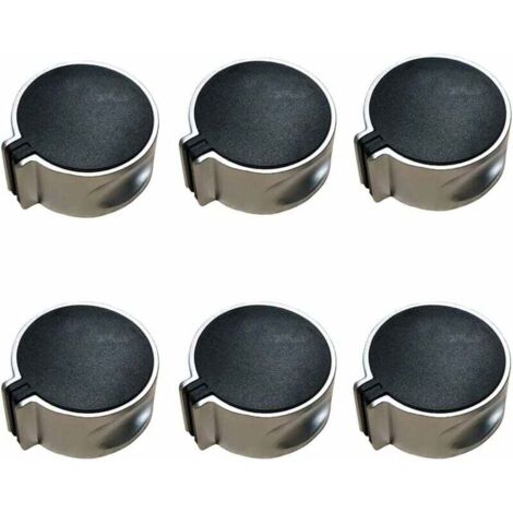Stück Ofen- Und Herdknöpfe, Gasherdknöpfe, Gasherdknopf, Gasknopf, Universeller Modusschalter Aus Legierung, 45°-gasherdknopf Schwarz, 8 Mm