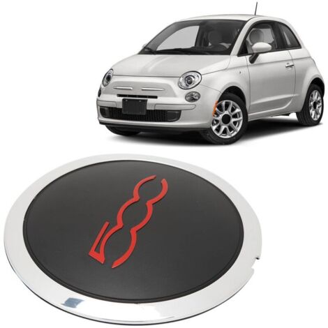 Radnabenkappe Für Fiat 500-kompatible Fahrzeuge, Radnabenkappen Mit Chromleiste Zum Schutz Vor Flüssigkeitsverlust, Oem 68078419ac