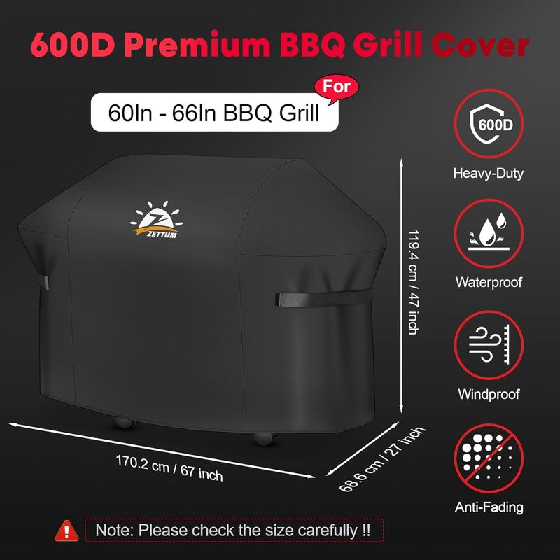 170 Cm Grillabdeckung – 7108 – Outdoor-grillabdeckung Für Gasgrills Der Summit 400 Serie – Wasserdichte Schutzhülle – Passend Für Weber Summit 470, 420, 2022 Genesis S-325s