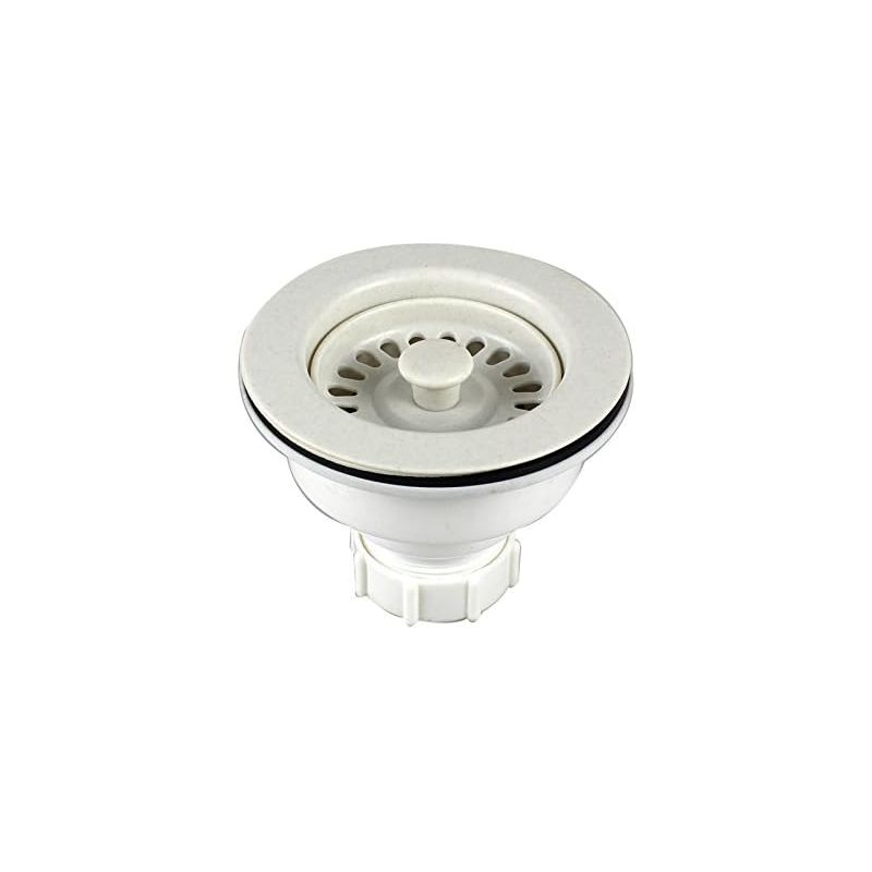 - Flansch (114 Mm) Für Abflussgarnitur Mit 3,8 Cm Abfallkorb - Für Küchenspüle