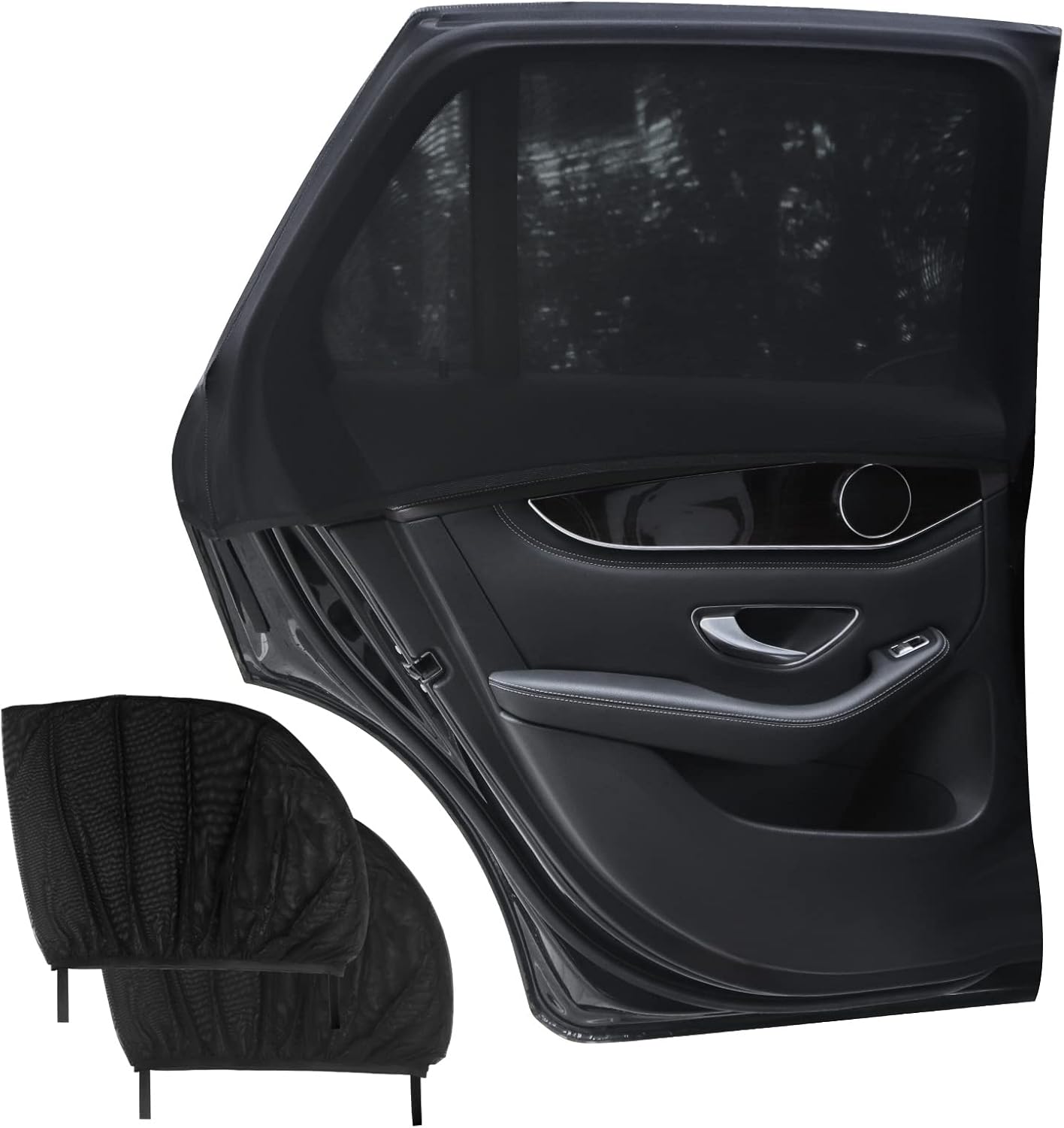 Sonnenschutzsocke Fürs Auto, Sonnenschutz Im Auto Durch Blockierung Von Uv-strahlen, Schützt Ihr Kind Und Ihre Haustiere, Kompatibel Mit Den Meisten Fahrzeugen, 2 Stück (xl)