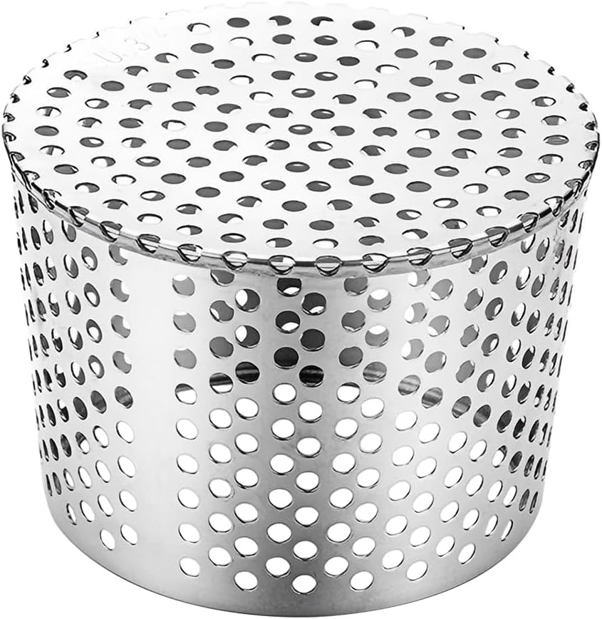 Stück Edelstahl-dachrinnenschutzgitter, Verhindert Laub Und Verstopfungen, Mit Drahtgewebefilter, Für Durchmesser Von 110 Bis 125 Mm