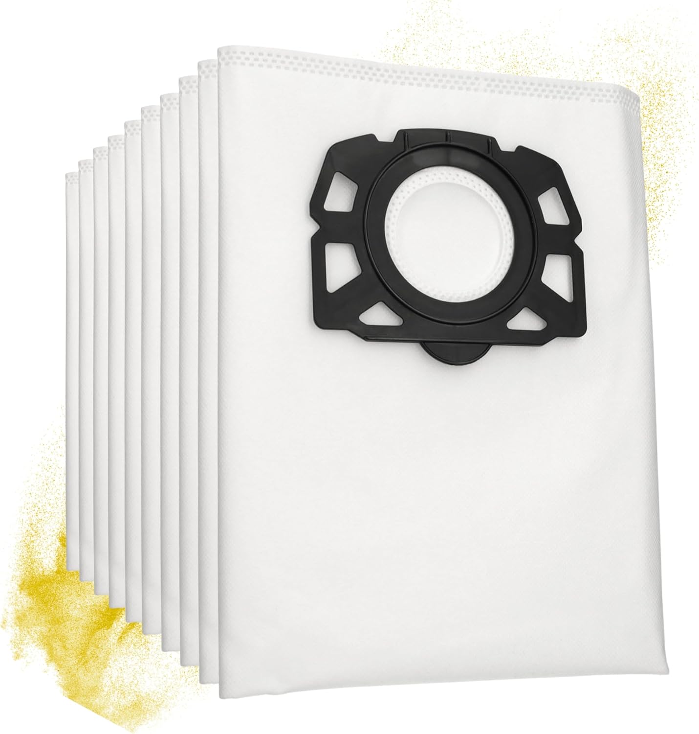 10 Staubsaugerbeutel Für Kärcher Wd6 Staubsauger – Wd 6 P Premium-alternative Zum Original 2.863-006.0, 28630060 Von Microsafe