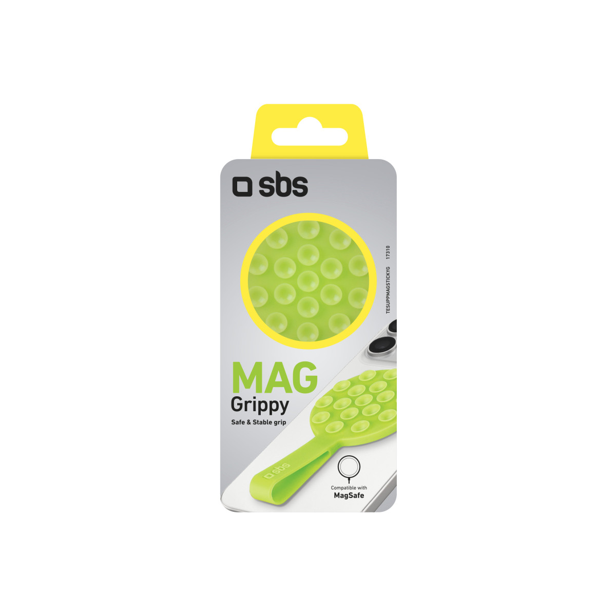 Magsafe Smartphone-halterung Mit Saugnapf – Grün