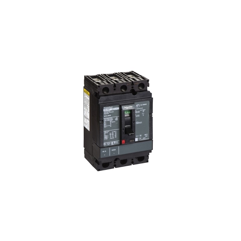 Schneider Nhgl36040 Schutzschalter Gegossen Powerpact H - Schutzschalter 150a - Mit Klemmen - 35ka - Tmd - 40a - 3p 3d