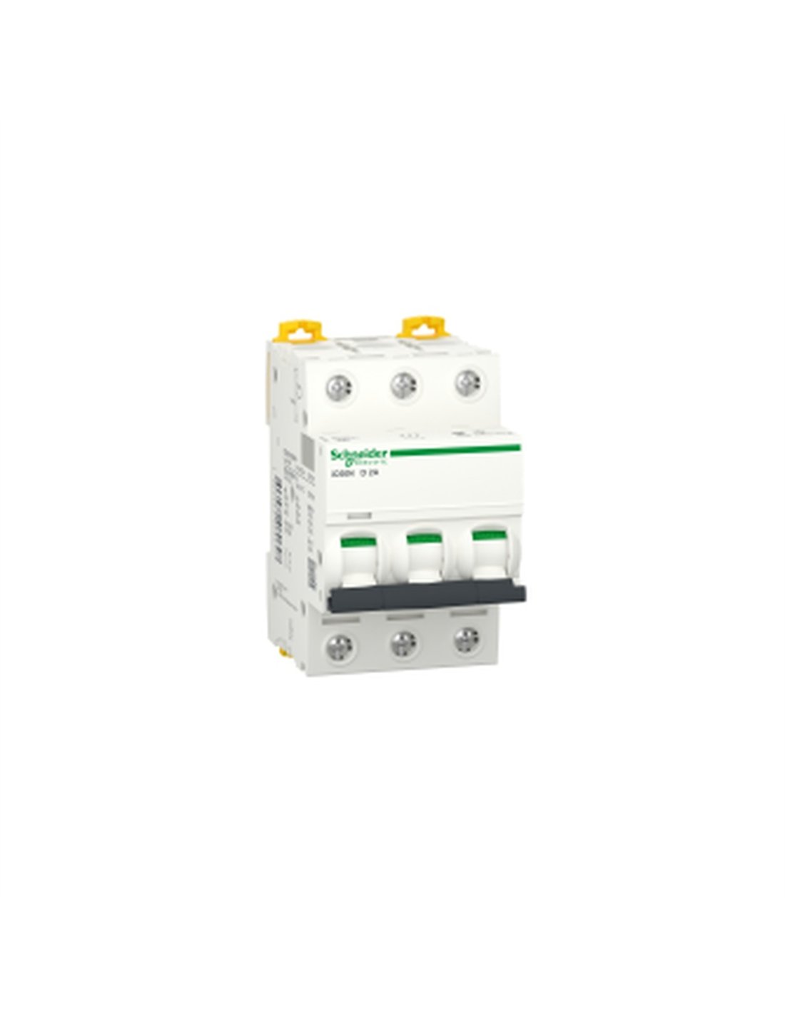 Schneider Ic60n 3-poliger, 2-ampere-leistungsschalter Mit Schutzart D.