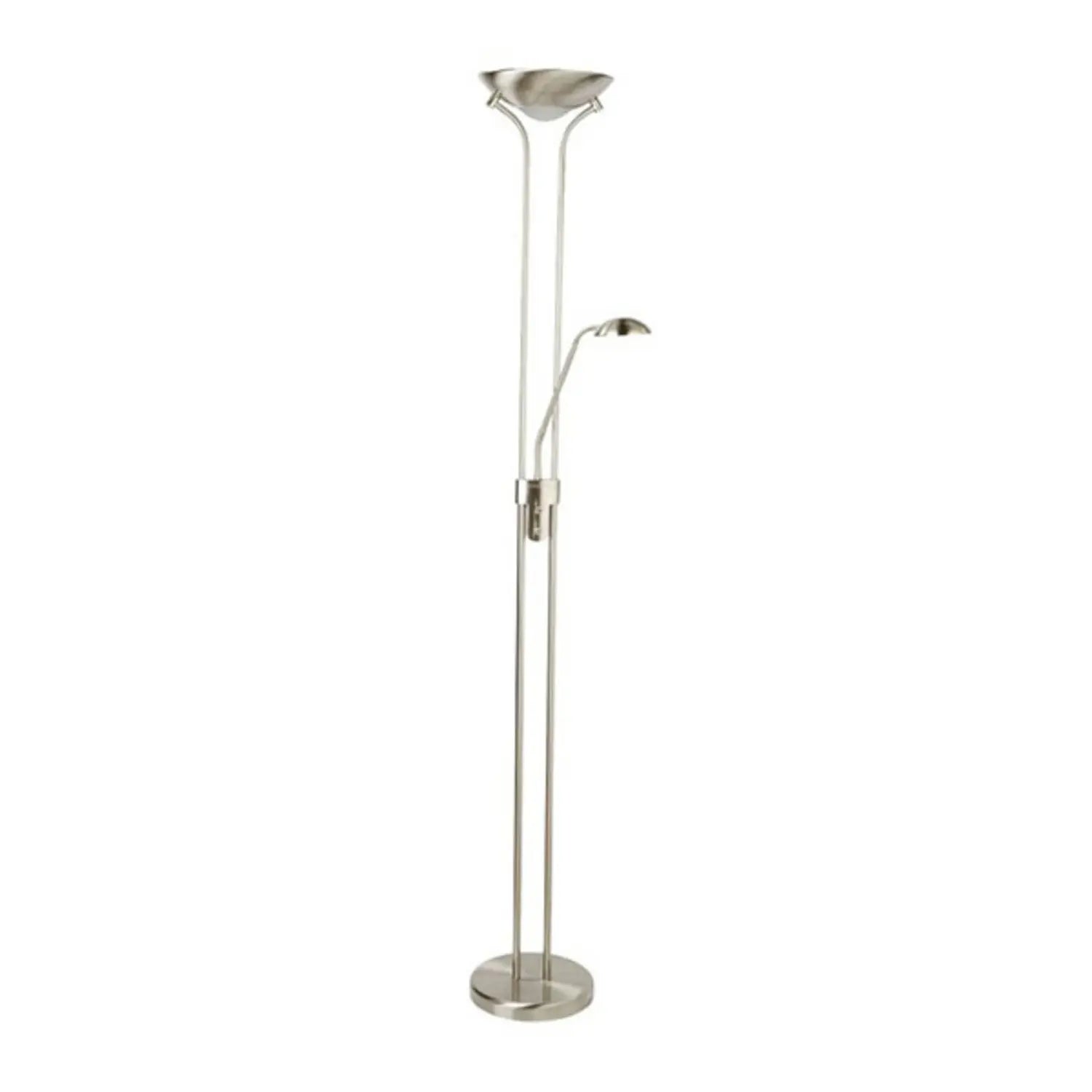 [gebraucht] B-ware Searchlight Stehleuchte Led Mother And Child Leselampe Dimmbar Silber Schalter