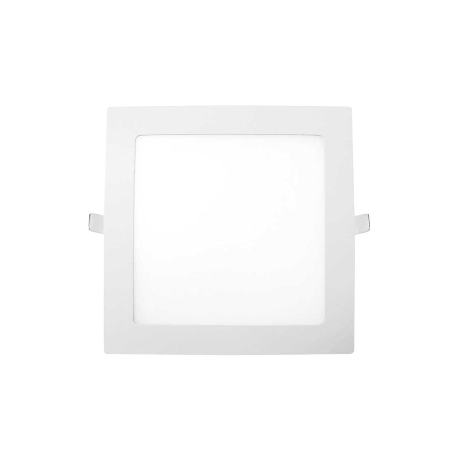 Quadratische Led-einbauleuchte, 18 W, 1800 Lm, 22,4 X 22,4 Cm, 3000 K Weiß, Schutzart Ip44, 30000 H, Secom