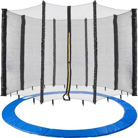 305 Cm Trampolinnetz, Schutznetz Für 8-stangen-trampoline, Uv-beständig