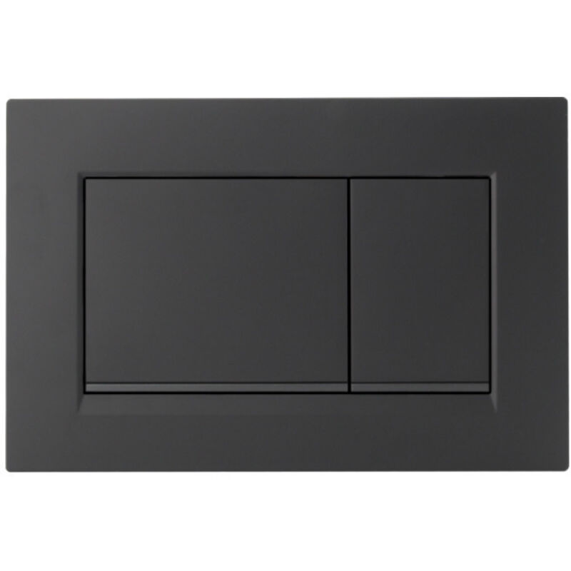Betätigungsplatte Mit Auslöser, Wc-betätigungsplatte Kompatibel Mit Geberit Sigma 30, Abs-kunststoff Für Erhöhte Haltbarkeit Und Langlebigkeit, Einfache Installation (schwarz)