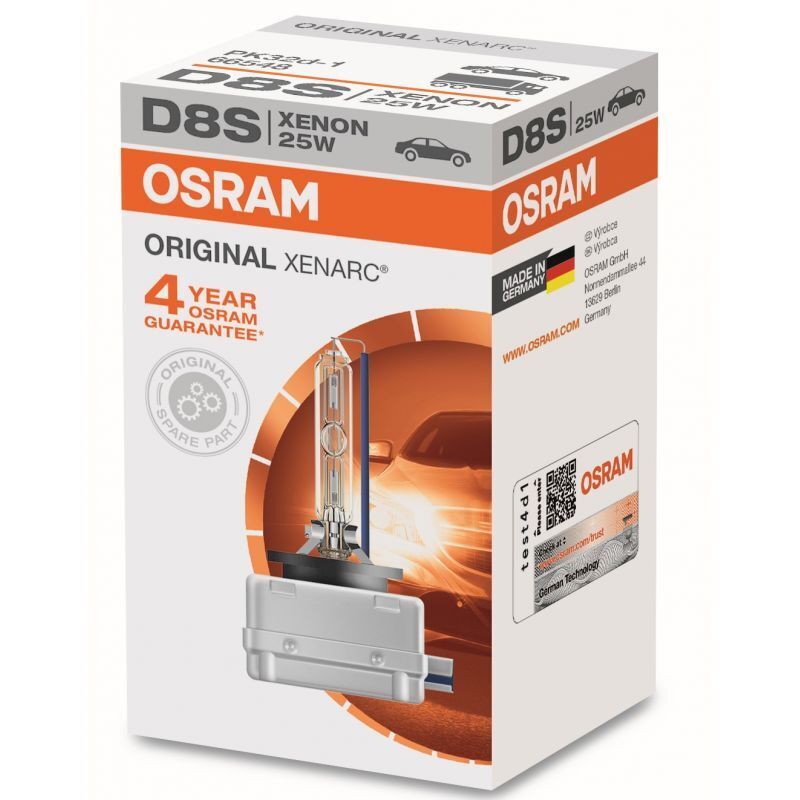 1 Osram Xenarc® Original D8s 66548 Auto-xenonlampe