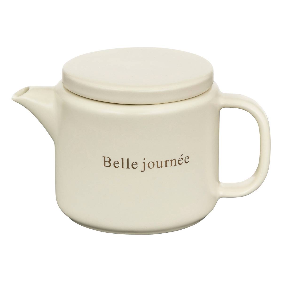 Teekanne Belle Journée Aus Keramik 55cl - Aus Weiß