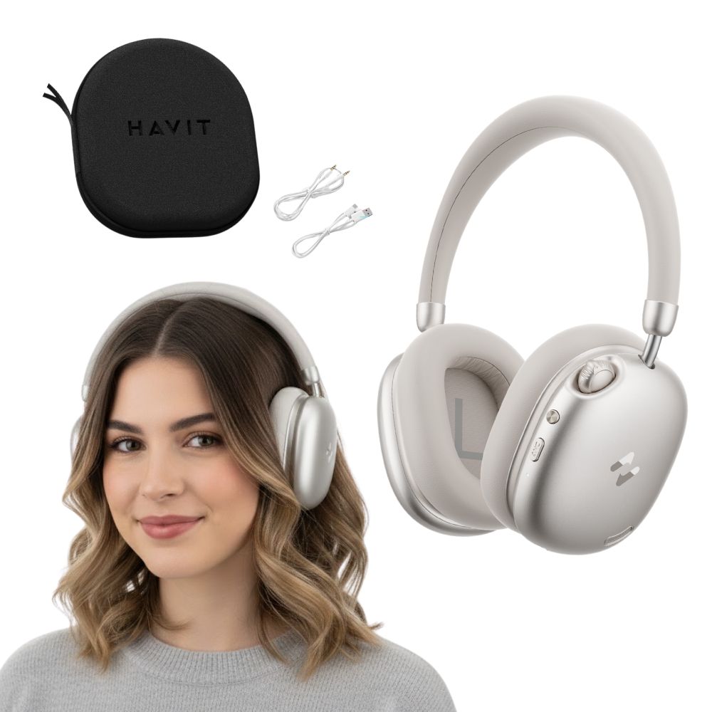 Havit Space S1 Kabellose Kopfhörer (beige)