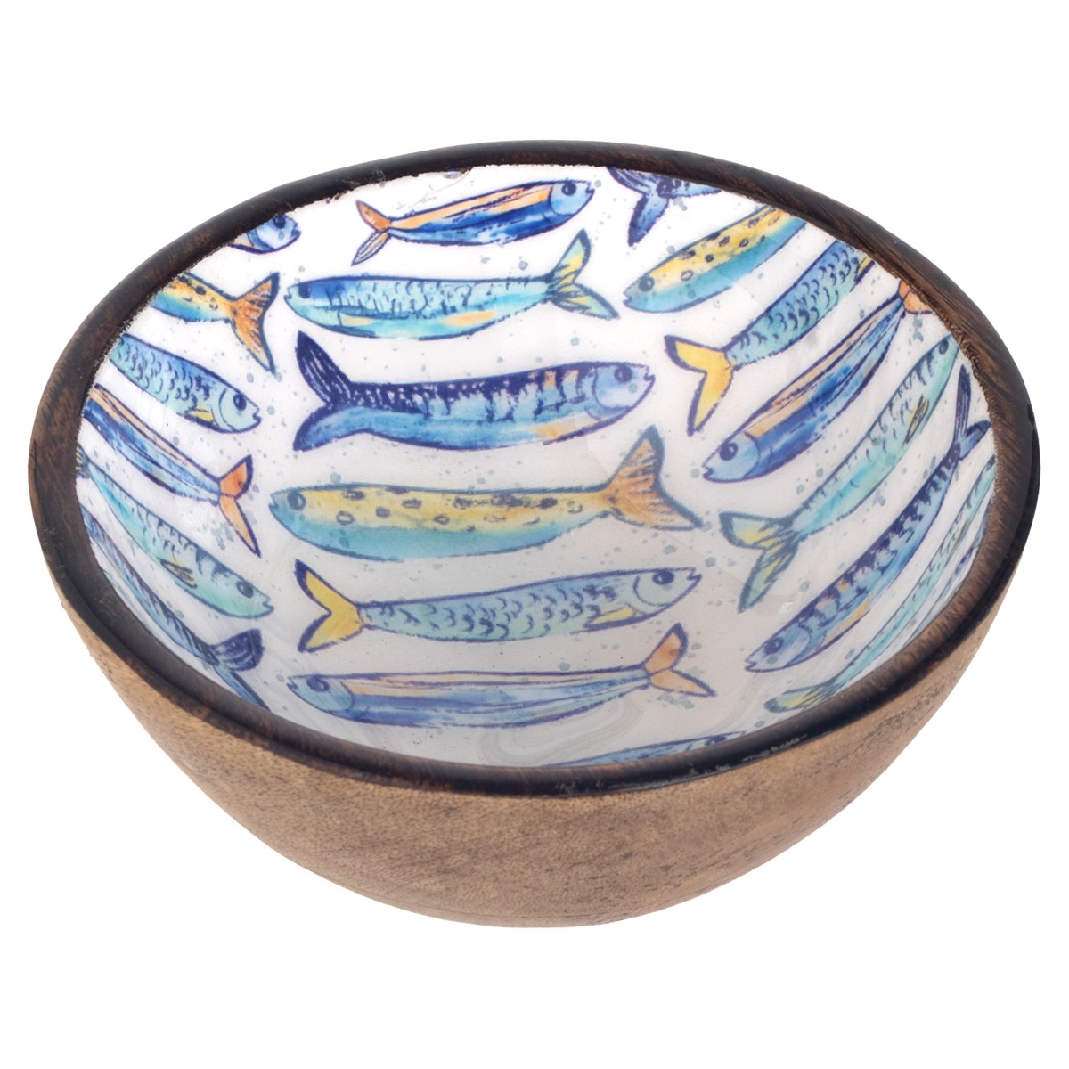 Fischglas Aus Holz Und Kunstharz S – Aquatisches Design Zur Dekoration
