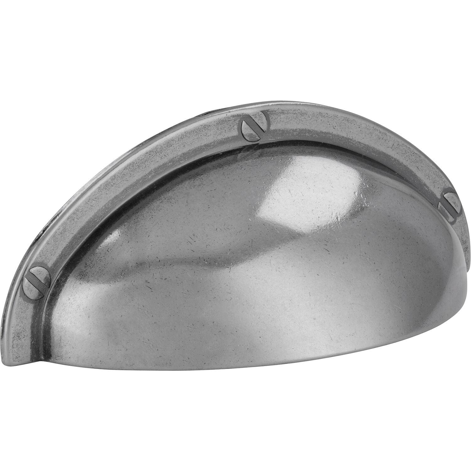 Muschelgriff Für Schubladen Junit - Schubladengriff Vintage La 64, Zinkdruckguss Altsilber