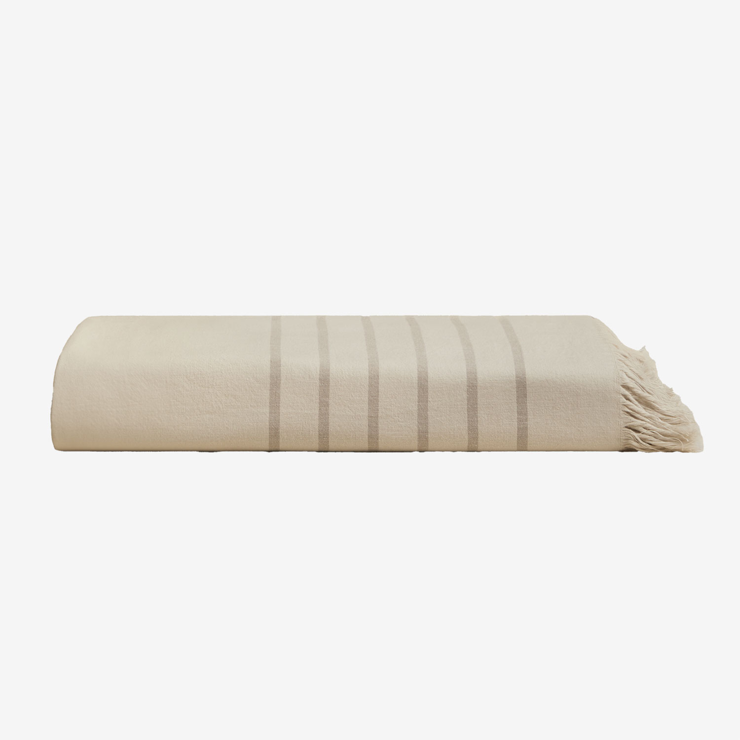 Sklum Calicut Baumwoll-strandtuch Beige Tapioca 200 X 200 Cm