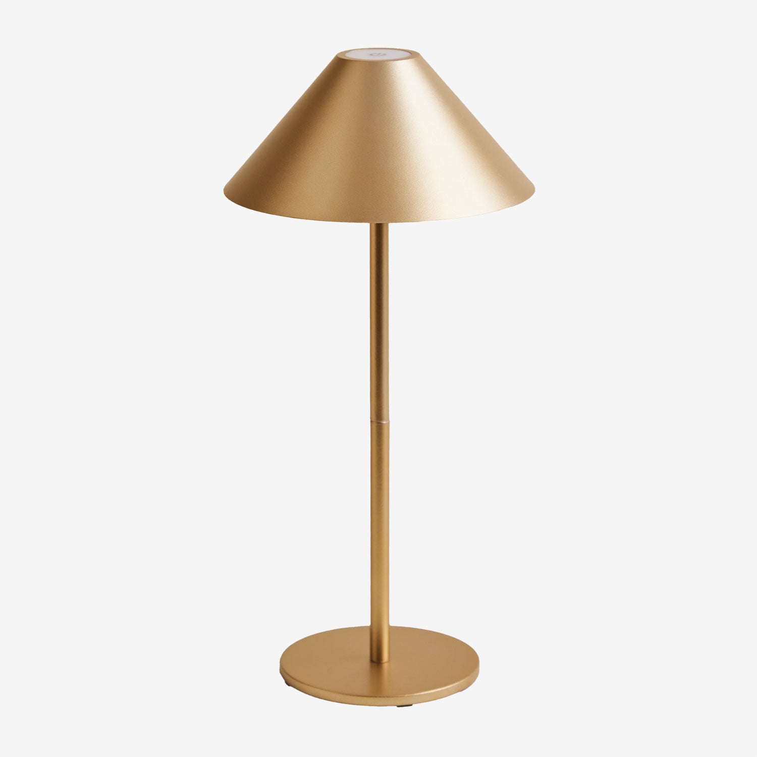 Sklum Kabellose Led-tischlampe Aus Eisen Nebida Vergoldet