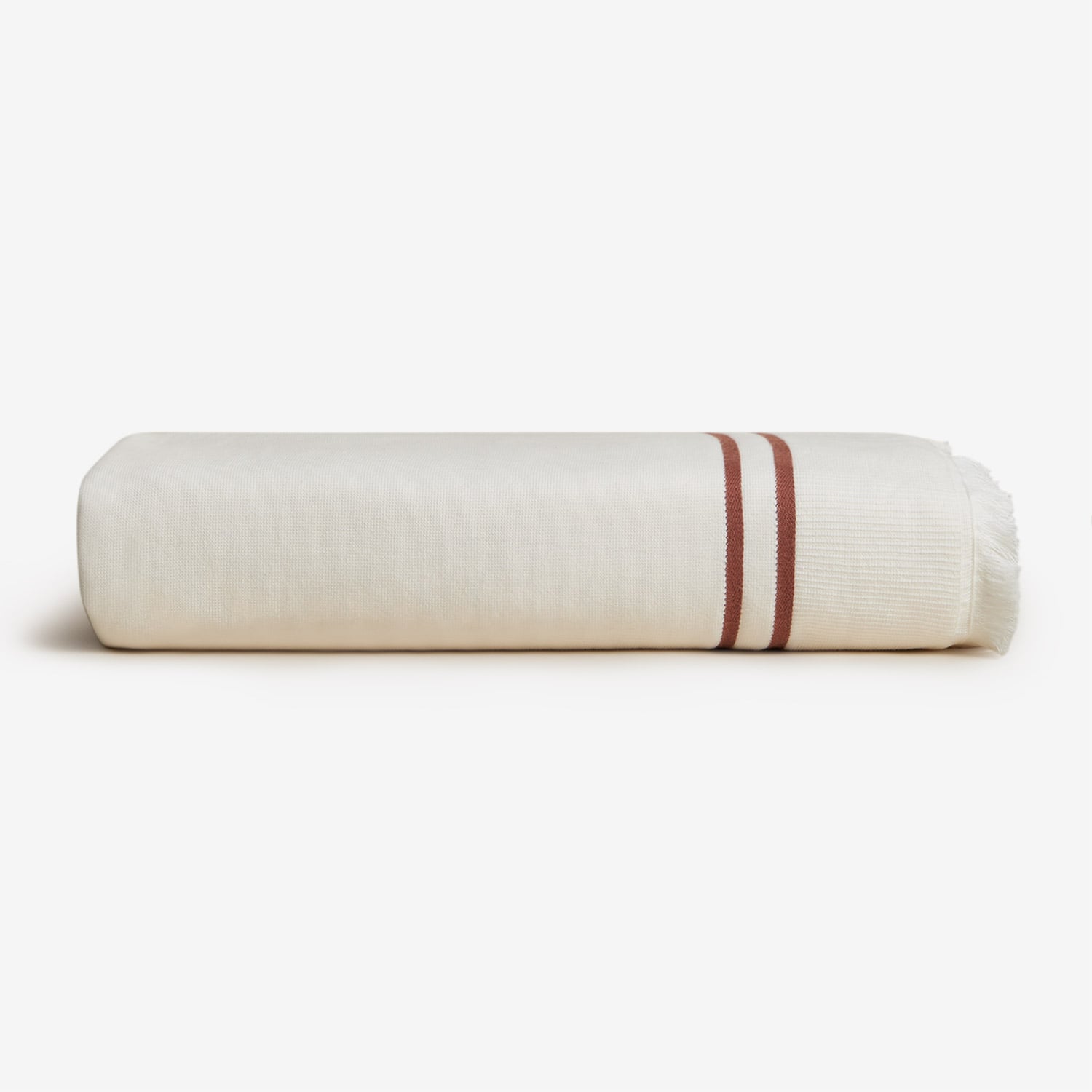 Sklum Salerno Baumwoll-strandtuch Rot Wall 100 X 180 Cm