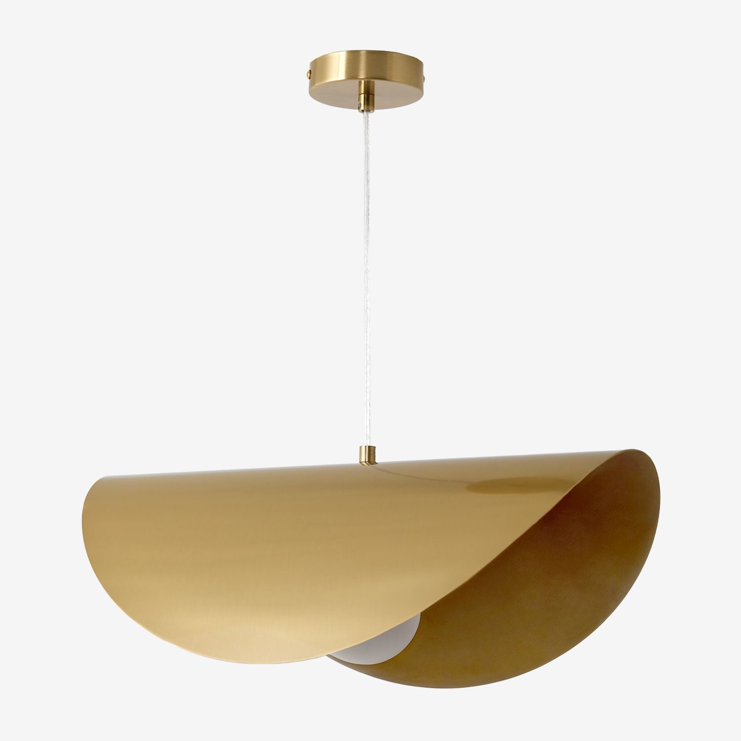 Sklum Hängende Deckenlampe Aus Stahl Nazas Vergoldet
